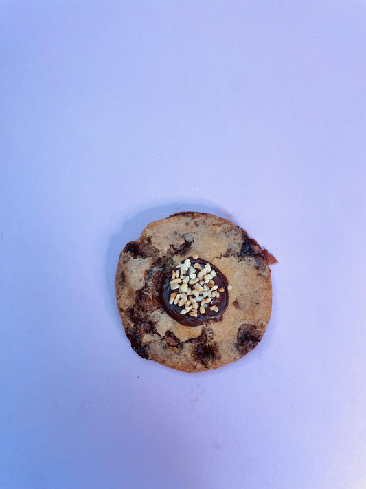 Gluten and Dairy Free Nutella Filled Cookie image 1