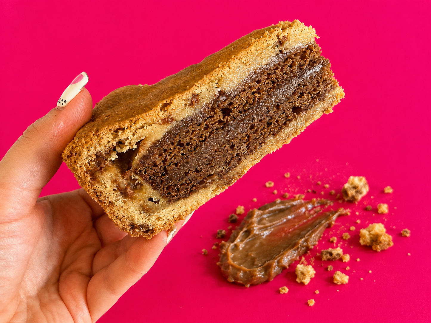 Perfectly Imperfect Sticky Toffee Pudding Cookie Pie 🍮🤎