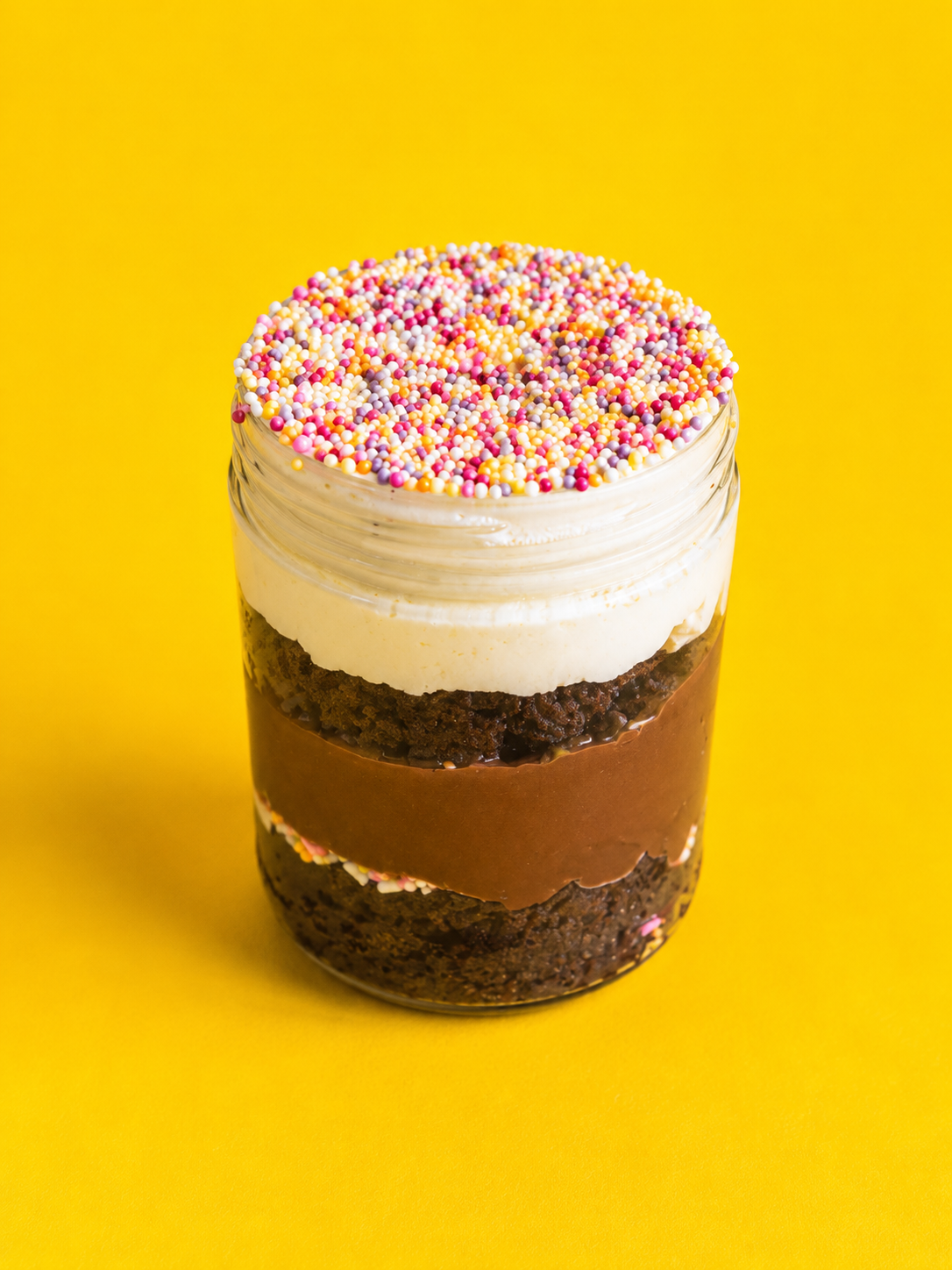 Dot Brownie Jar 🍫🌈