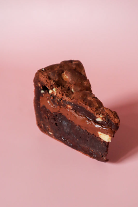 Gluten and dairy free triple chocolate cookie pie image 0