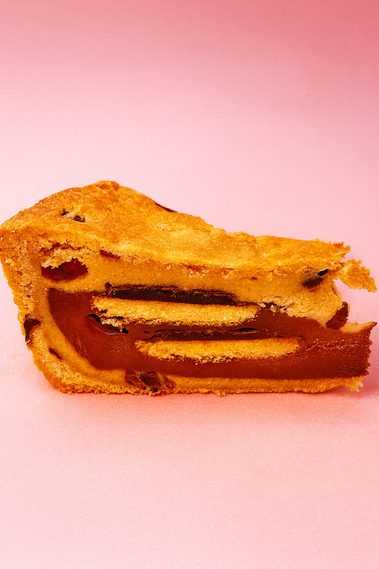 Gluten and Dairy Free Jaffa Cake Cookie Pie
