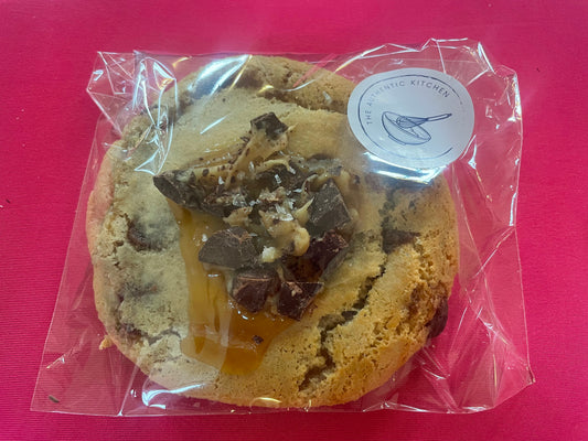Gluten and Dairy Free Salted Caramel Filled Cookie image 0