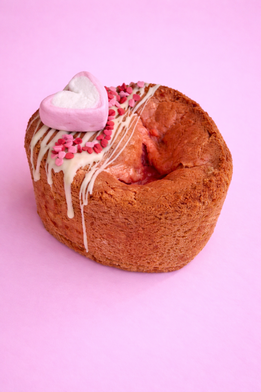 Valentine’s S’mores Mini Heart Cookie Pie ❤️🍫