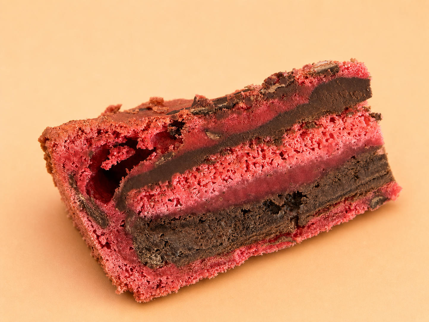 Dark Chocolate & Strawberry Cookie Pie