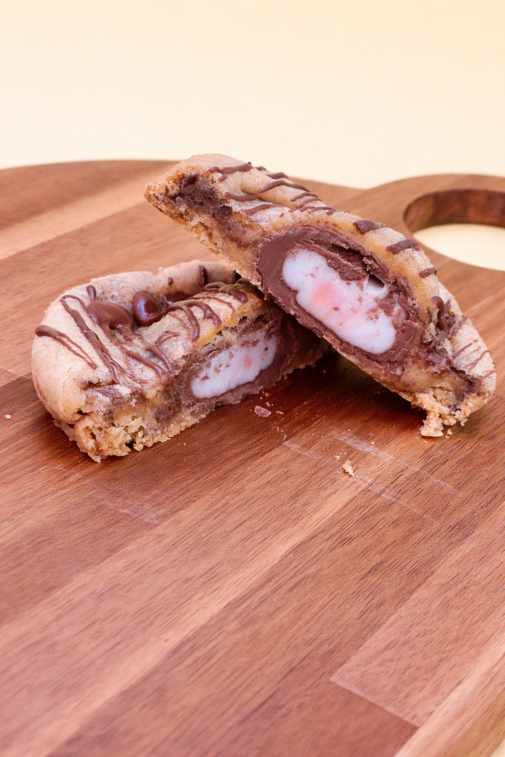 Crème Egg Stuffed Cookie (Gluten Free)