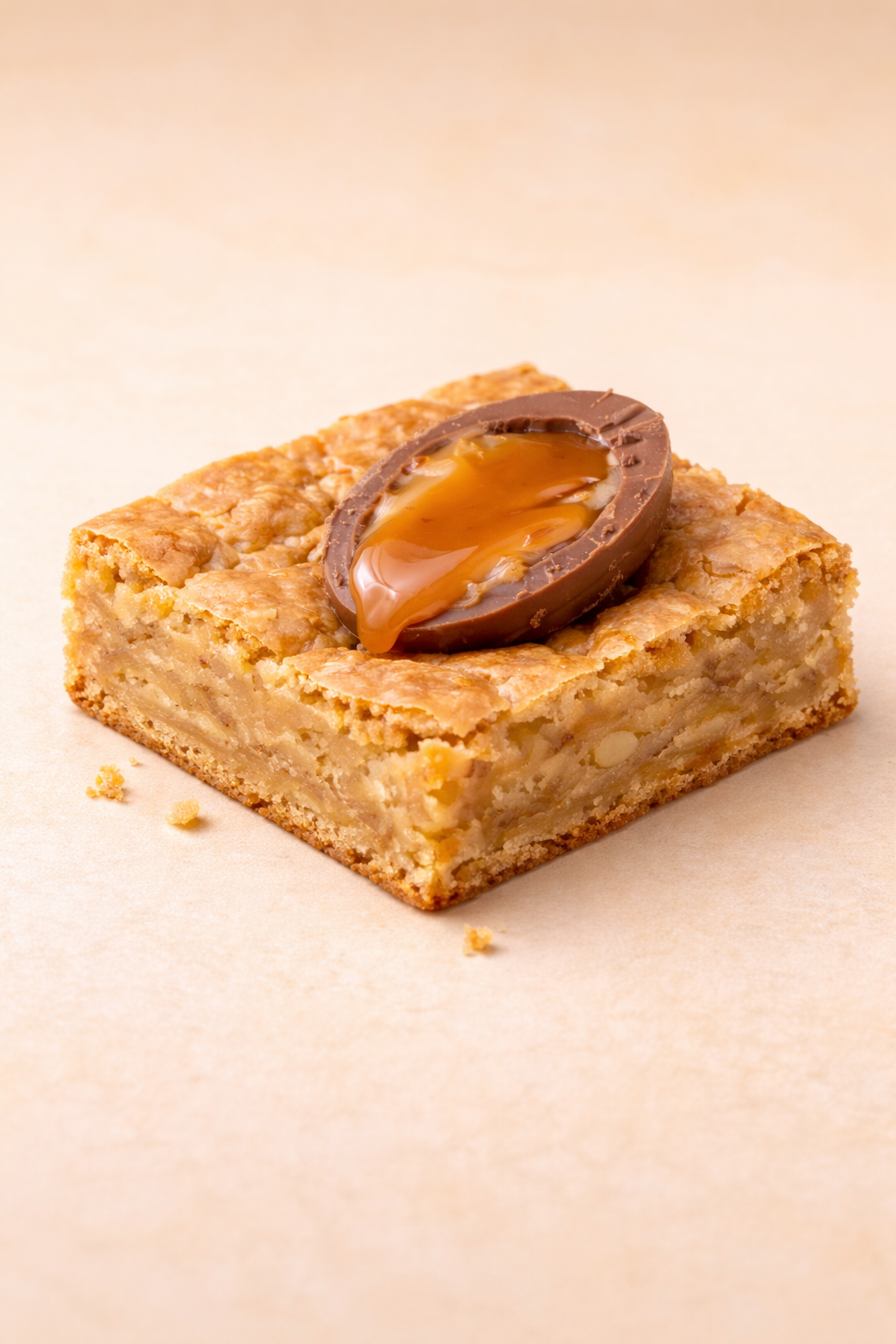 Caramel Egg Blondie (Gluten Free | Dairy Free Option Available)