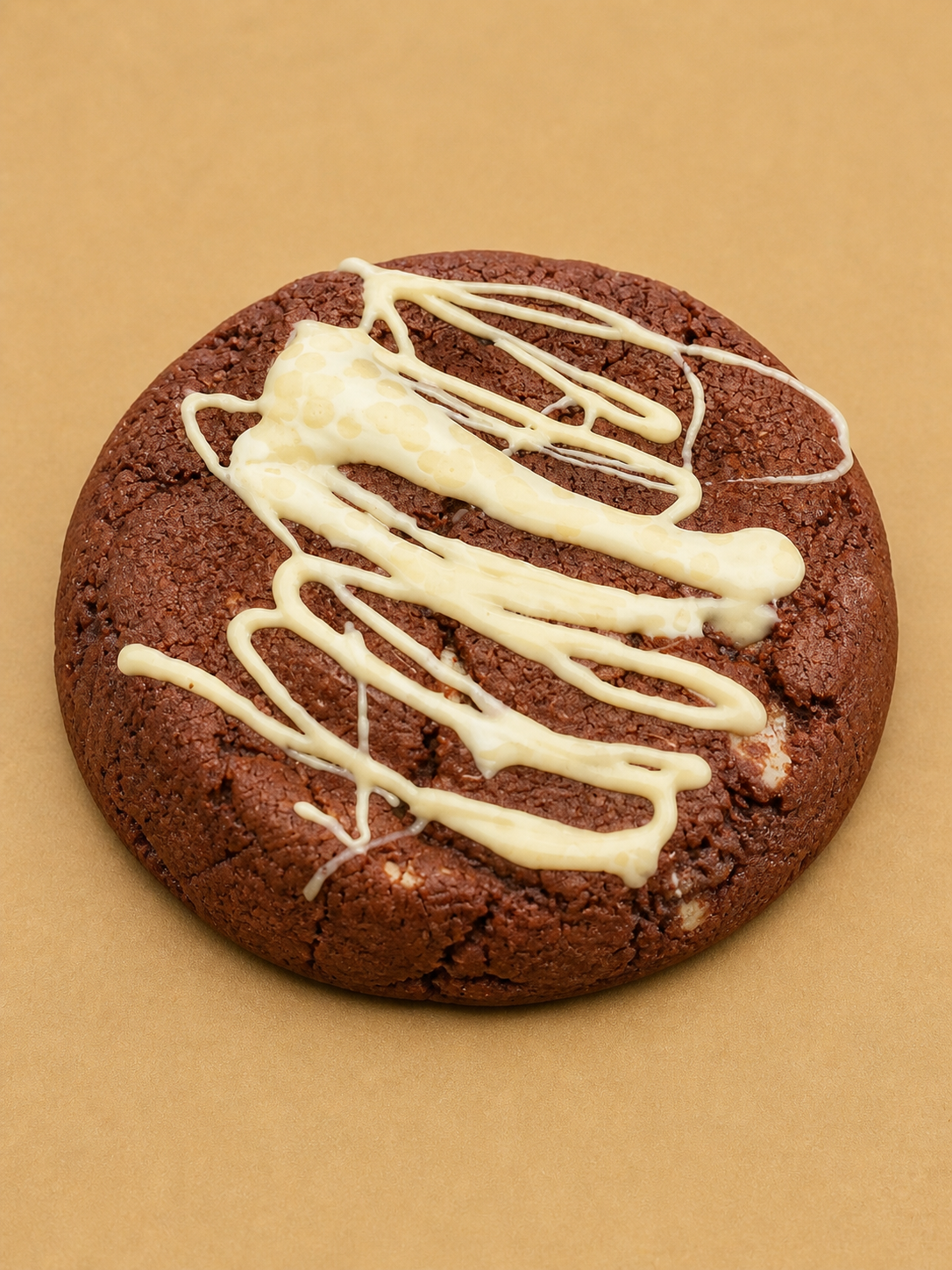 Gluten-free and dairy-free red velvet cream cheese cookie