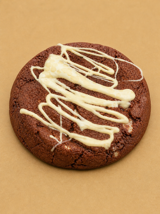 Red Velvet Stuffed Cookie