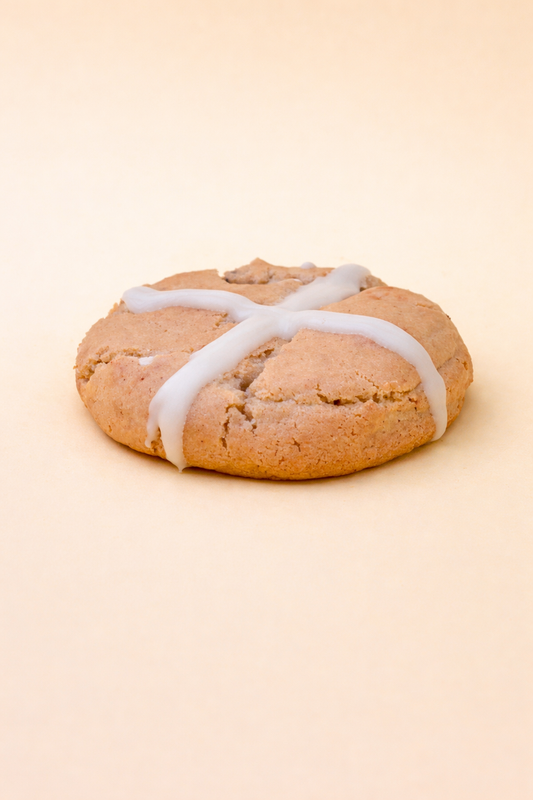 Hot Cross Bun Cookie (Gluten & Dairy Free)