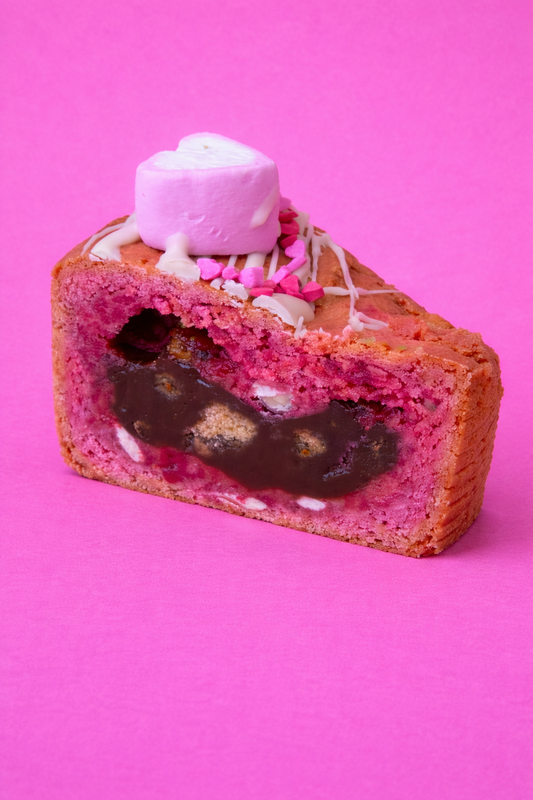 Valentine’s S’mores Cookie Pie ❤️🍫