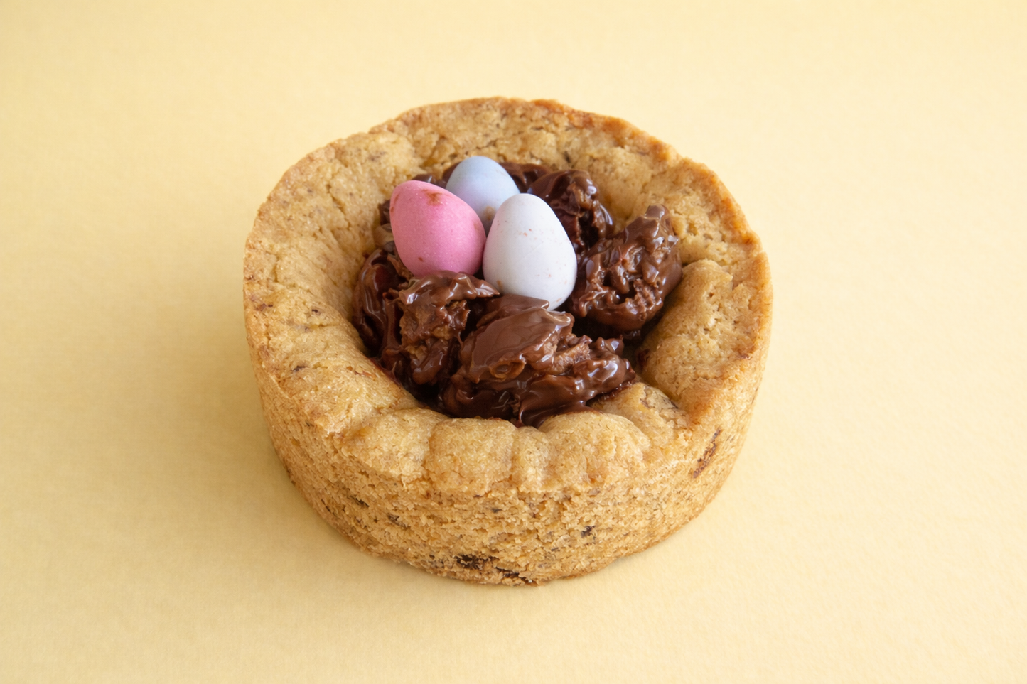 Caramel Cornflake Nest Deep Dish Cookie (Gluten Free & Dairy Free)
