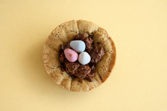 Caramel Cornflake Nest Deep Dish Cookie (Gluten Free & Dairy Free)